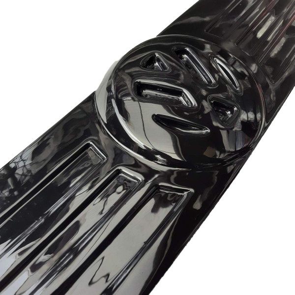 Зимова накладка на решітку радіатора Volkswagen passat B6 2005-2010  Глянець (Voron Glass)