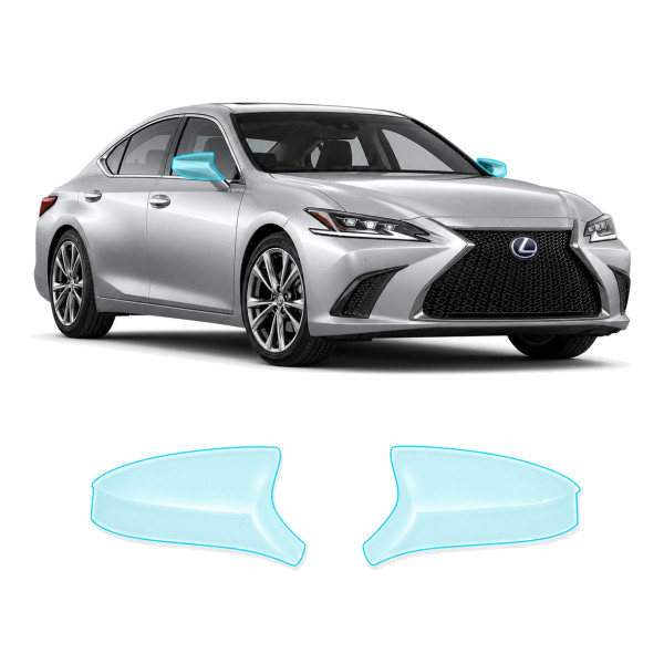 Антигравийная защитная бронепленка по лекалам для Lexus ES XV70 2018- зеркала