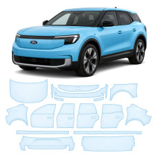Антигравійна захисна бронеплівка за лекалами для Ford Explorer (EV, Европа) I 2024- повний кузов