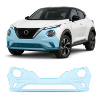 Антигравійна захисна бронеплівка за лекалами для Nissan Juke F16 facelift 2024- передній бампер