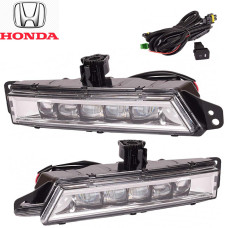 LED Протитуманні фари для Honda CR-V 2017-10W з проводкою Комплект (HD-0093 LED)