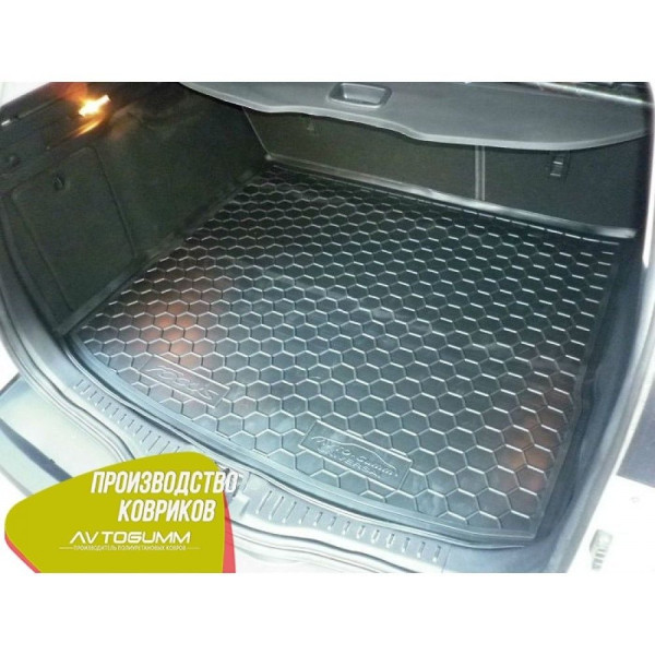Автомобильный коврик в багажник Ford Focus 3 2011- Universal / Резино - пластик