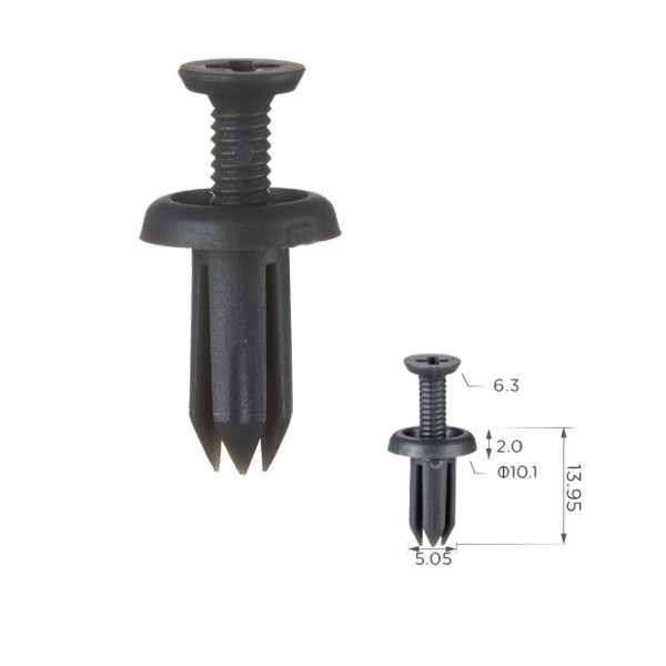 Кліпса розпірні Toyota, Kia, Hyundai (90467-05090-B1, 90467-05090, 9046705090) (C1177)