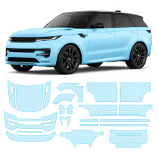 Антигравійна захисна бронеплівка за лекалами для Land Rover Range Rover Sport L461 2022- повний кузов