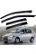 Дефлектори вікон вітровики Chevrolet Aveo T200 2002-2011 Хечбек Скотч 3M Voron Glass
