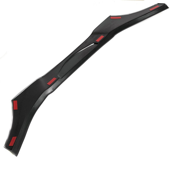 Дефлектор капота мухобойка для Daewoo Lanos 2005- Кріплення Пластина та скотч Voron Glass