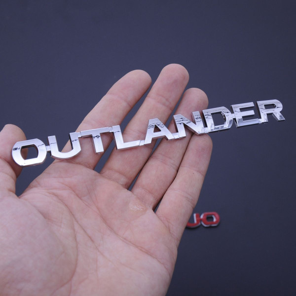 Емблема напис Outlander скотч 3М 160 x 15 мм цільна Польща