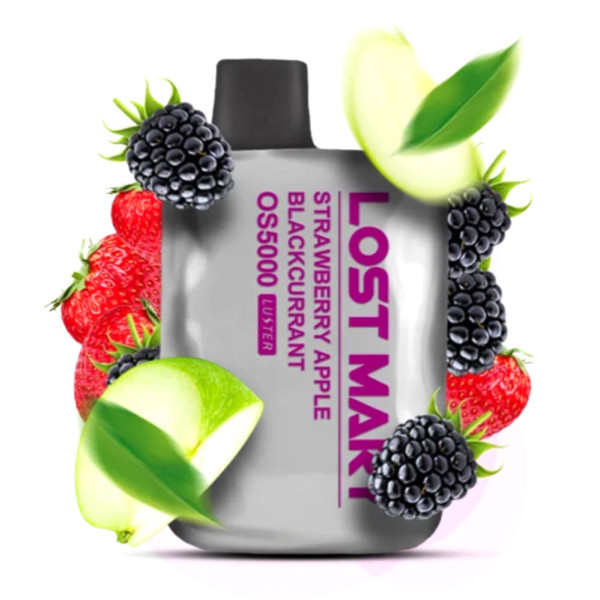 Lost Mary OS5000 Strawberry Apple Blackcurrant Полуниця Яблуко Чорна смородина