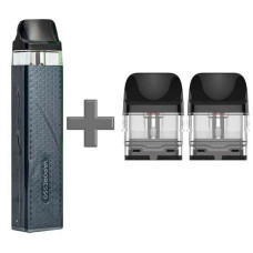 Багаторазовий Pod-Набір Vaporesso Xros 3 Mini 1000mAh 2 мл (Картриджів 1 ОМ 3 шт) Navy Blue Темно-Синій