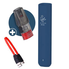 Багаторазова POD-система Elf Bar RF350 Starter Kit 350 mAh Синій