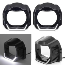 LED Маска Ангельські очі 3" D76 мм 12V 6000K BMW Білий Світло Sport-V 2 шт