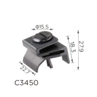 Скобы подкрылок Toyota скоба с закруткой 12768 (C3450)