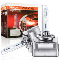 Ксенонова лампа Xenon D3S 5500K ​​35W Super Vision +70% 2 шт (Цоколь Метал)