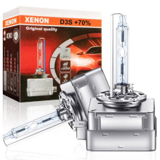 Ксенонова лампа Xenon D3S 4300K ​​35W Super Vision +70% 2 шт (Цоколь Метал)