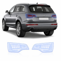 Антигравийная защитная бронепленка по лекалам для Audi Q7 4L 2005-2015 - задние фонари стопы