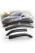 Дефлектори вікон вітровики Chevrolet Aveo T200 2002-2006 Седан Скотч 3M Voron Glass