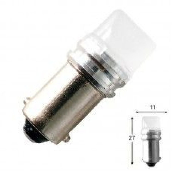 Светодиод 12V Т8 Желтый SMD 3 2835 14764 3D уп.10шт
