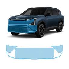Антигравийная защитная бронепленка по лекалам для Kia EV5 I 2024- передний бампер