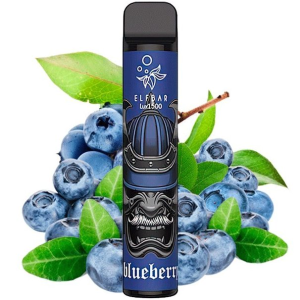 Elf Bar Lux 1500 POD 2% Оригінал Blueberry Чорника
