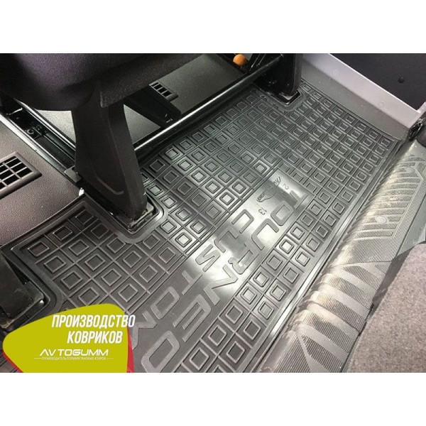 Автомобільні килимки в салон Ford Custom 2012 - 2-й ряд (Avto-Gumm)