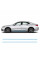 Антигравийная защитная бронепленка по лекалам для Acura TLX I 2015-2017 - нижняя зона кузова пороги
