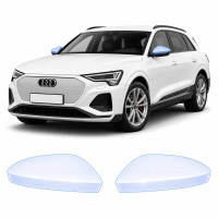 Антигравийная защитная бронепленка по лекалам для Audi Q8 e-tron GE facelift 2023-2025 - зеркала