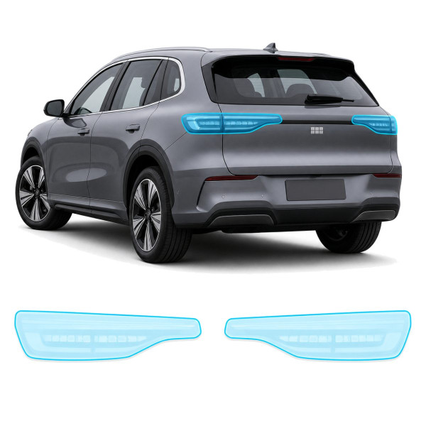 Антигравійна захисна бронеплівка за лекалами для Geely Galaxy E5 (EX5) I 2024- задні ліхтарі стопи