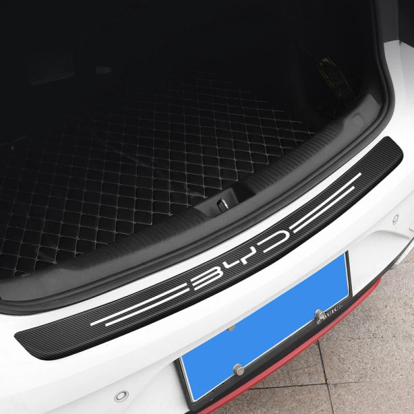 Захисна плівка на поріг багажника BYD карбон 1шт (90х7см)