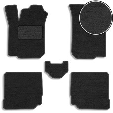 Ворсовые коврики для Volkswagen Golf IV 1997-2003 Черные (Carrera)