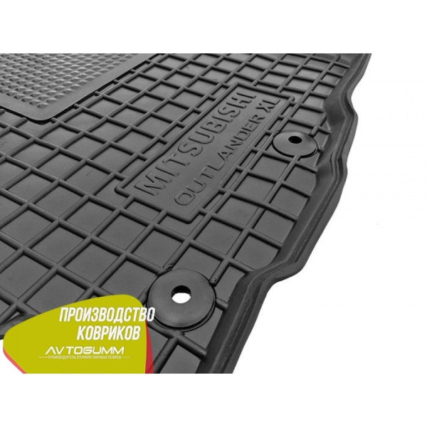 Водительский коврик в салон Mitsubishi Outlander XL 2007-2012 (Avto-Gumm)
