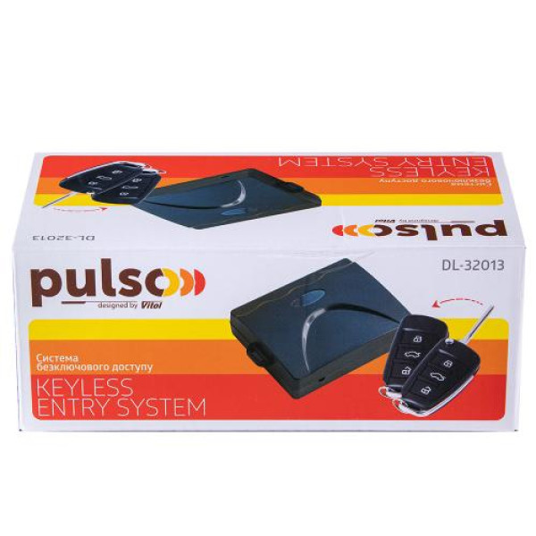 Контроллер-блок Центрального замка Pulso 13 PIN с пультом-ключ (DL-32013)