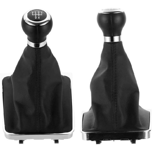 Ручка КПП з пильником у зборі Модельна для Volkswagen Sharan 2010- / Tiguan 2007-2018 (6 швидкостей) 5N0711113 №21