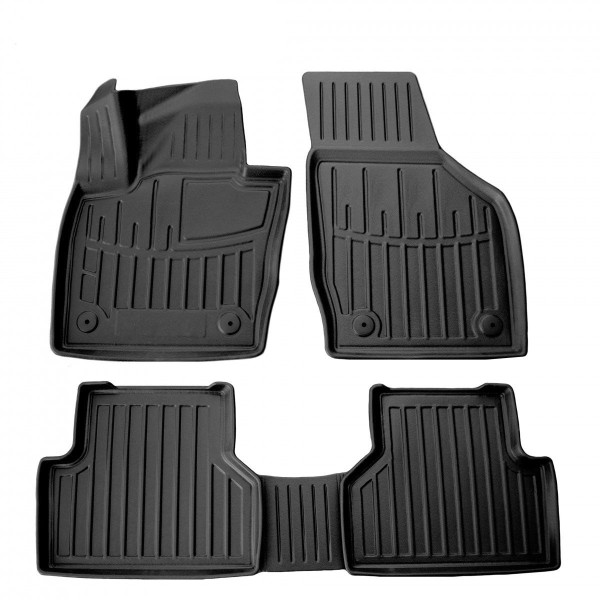 Комплект 3D ковриков в салон Audi Q3 8U 2011-2019 Ауди