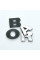 Емблема напис Bora роздільний напис скотч 115 x 25 мм 1997-2004 (5671)