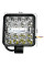 Фара LED Далеке Світло та Стробоскоп 12-24V 6-32W Червоно-Синій 1 шт (MINIZY-F-BS-WR)