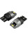LED автолампа Brevia Power 12/24V T20/5 W21/5W 6x3020SMD 330Lm 6000K CANbus W3x16q 2 шт (10111X2)