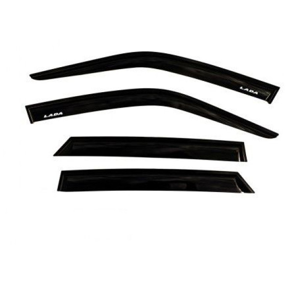 Дефлектори вікон вітровики для ВАЗ 2109-99-15 3М скотч Voron Glass