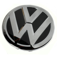 Емблема для Volkswagen 138 мм / Passat 2015- / Jetta 15- / Golf 2017- / Polo18- / Touareg 16- (3G 0853 601B DPJ)