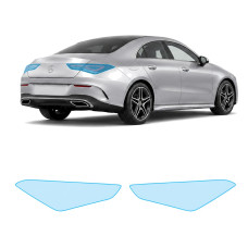 Антигравійна захисна бронеплівка за лекалами для Mercedes-Benz CLA C118 2019-2023 - задні ліхтарі стопи