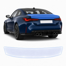 Антигравійна захисна бронеплівка за лекалами для BMW M4 G82/G83 facelift 2024- зона кришки багажника