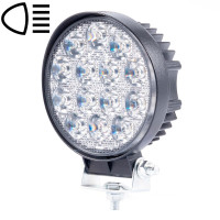 Светодиодная дополнительная LED фара БЕЛАВТО EPISTARL Дальний свет Алюминиевый корпус (BOL1403S)