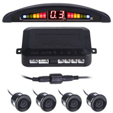 Паркувальна система Pulso LED 4 датчика D22 мм Конектор Чорный (LP-10140-black)