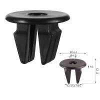 Клипса под саморез Hyundai, Kia (86848-22000, 8684822000, 14170) (C0971)