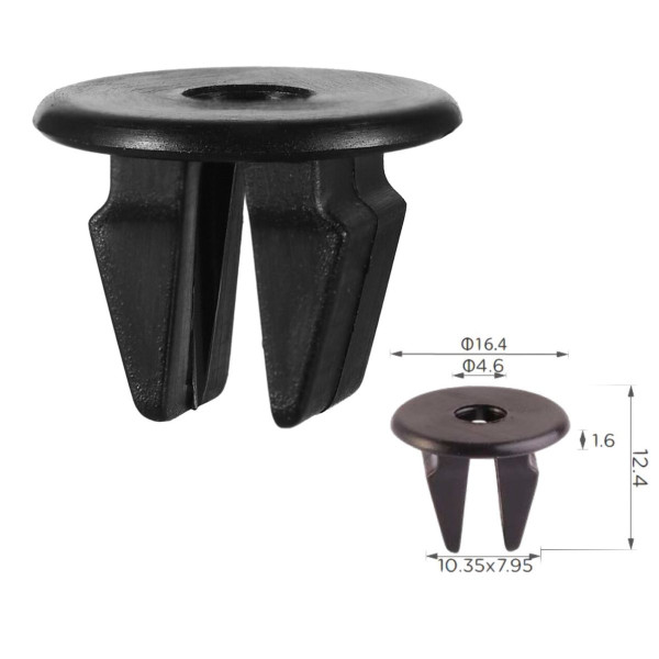 Клипса под саморез Hyundai, Kia (86848-22000, 8684822000, 14170) (C0971)