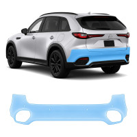 Антигравийная защитная бронепленка по лекалам для Mazda CX-70 2024- задний бампер