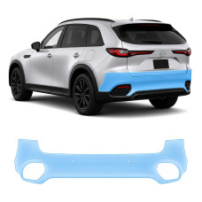 Антигравийная защитная бронепленка по лекалам для Mazda CX-70 2024- задний бампер
