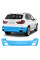 Антигравийная защитная бронепленка по лекалам для BMW X5 F15 2013-2018 - задний бампер