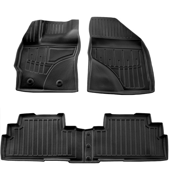 Передние 3D коврики для Toyota Verso (R20) (2009-2018) Toyota Verso (R20) (2009-2018)