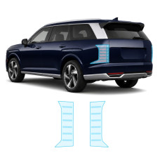 Антигравийная защитная бронепленка по лекалам для Hyundai Palisade I facelift 2023- задние фонари стопы