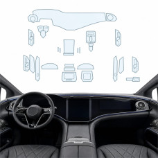 Набір Плівок захисних для салону Mercedes-Benz EQS (V297) 2021- TPH (Кансолі Дисплея Ручок)